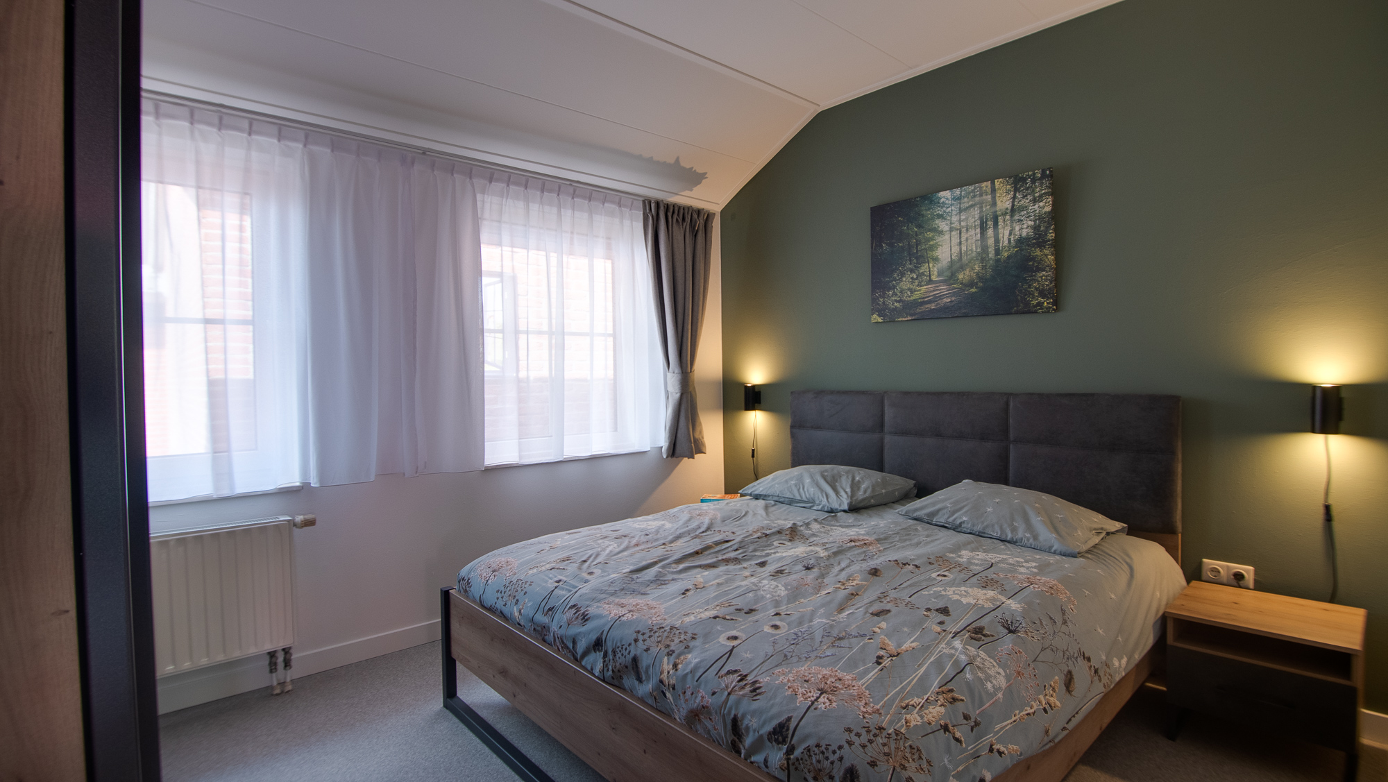 Slaapkamer - De Veldzijde, Vakantiehuisjes en Mini Camping Losser